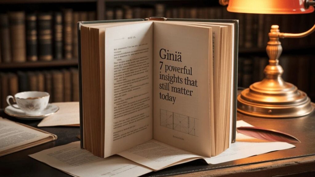 The Impact of Giniä on Modern Society: Trends and Insights
