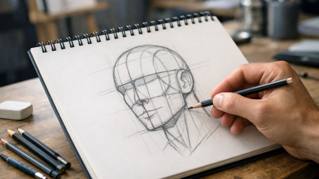Loomis Method: A Complete Beginner-to-Advanced Guide for Drawing Perfect Heads